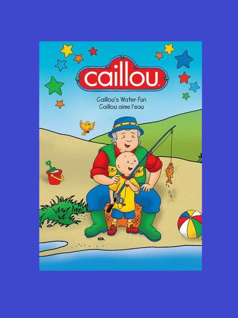 Caillou's Water Fun poster background