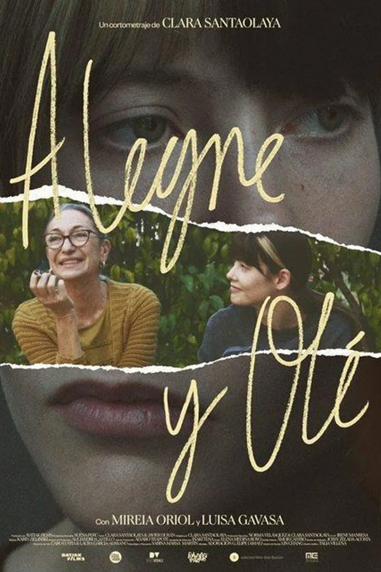 Alegre y olé poster background