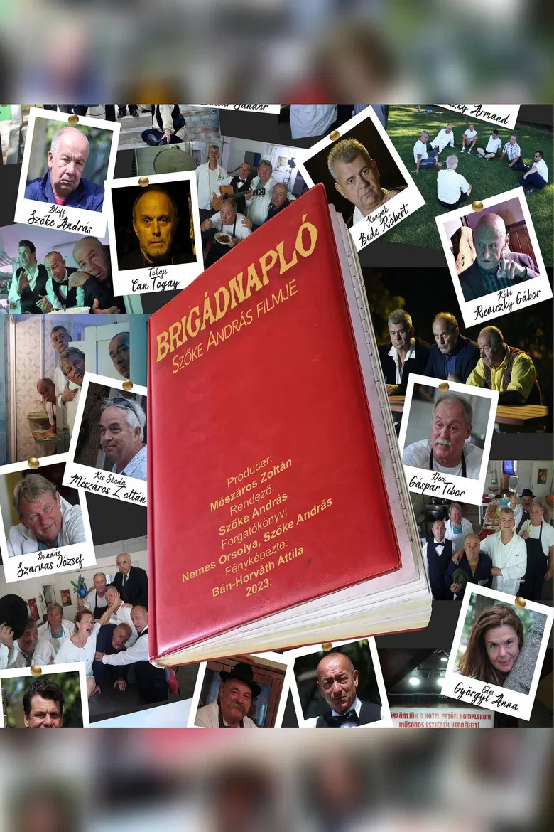 Brigádnapló poster background