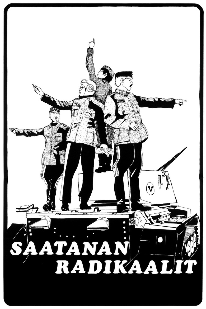 Saatanan radikaalit poster background