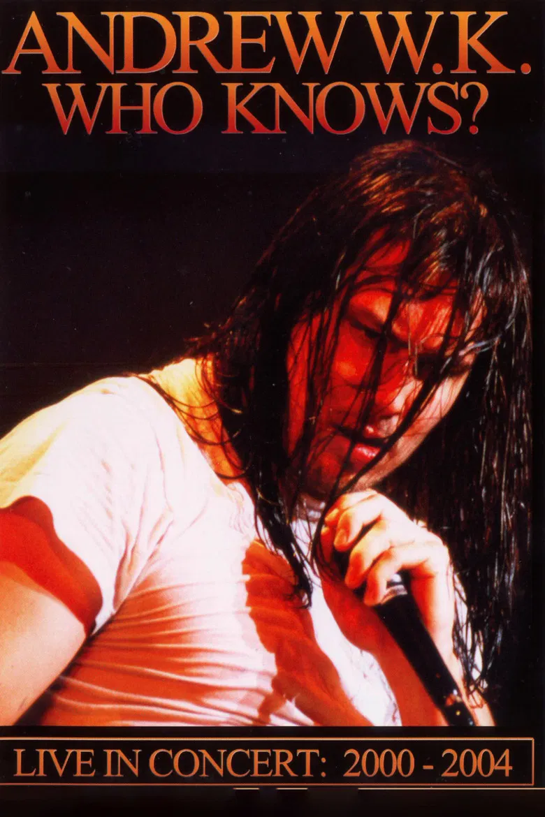 Andrew W.K. - Who Knows? Live in Concert: 2001-2004 poster background