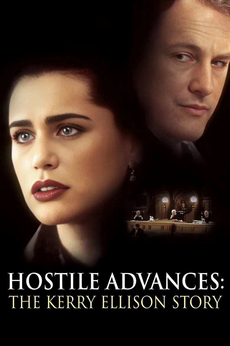 Hostile Advances: The Kerry Ellison Story poster background