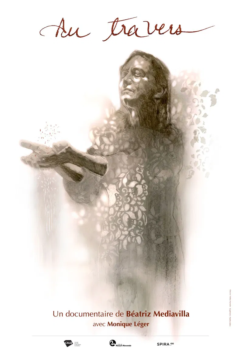 Au travers poster background