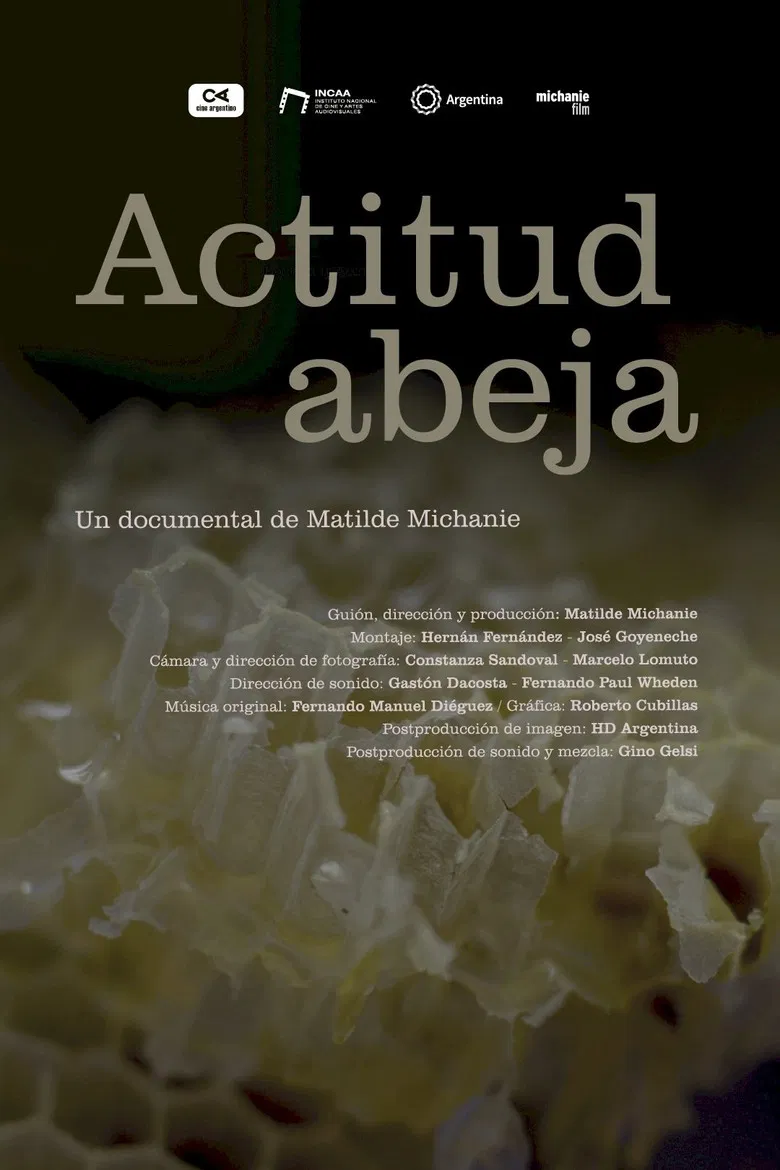 Actitud abeja poster background