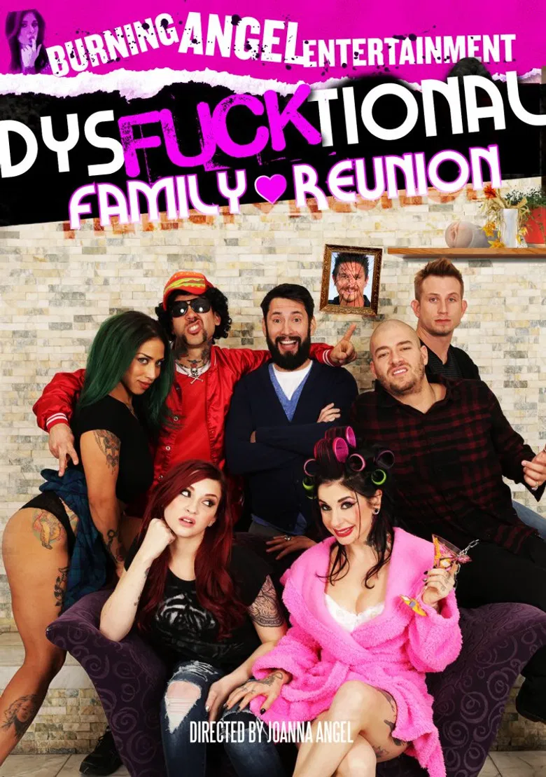 Dysfucktional Family Reunion poster background