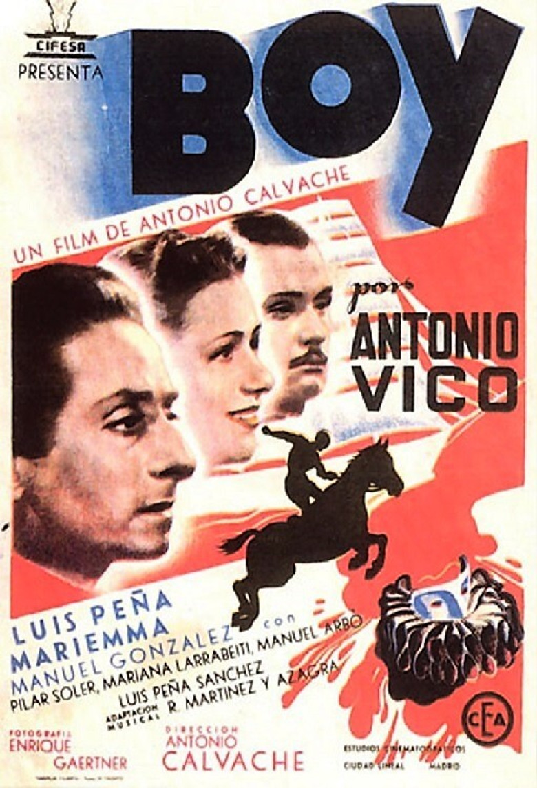 Boy poster background