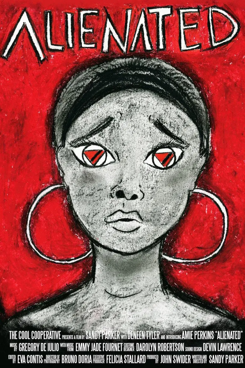 Alienated poster background