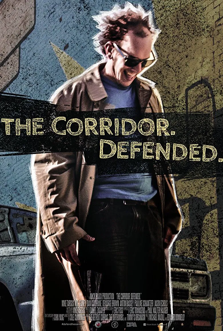 The Corridor Defended poster background