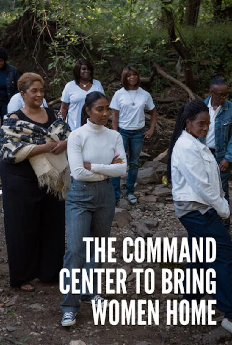 The Command Center to Bring Women Home poster background