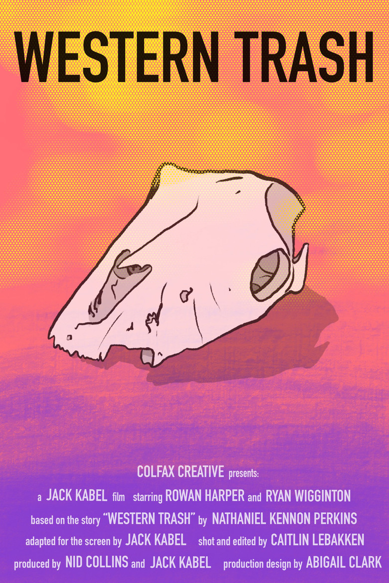 Western Trash poster background