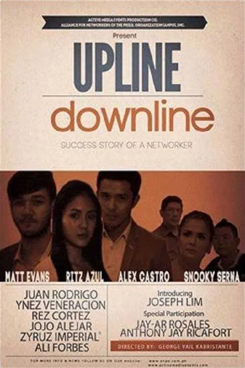 Upline Downline poster background