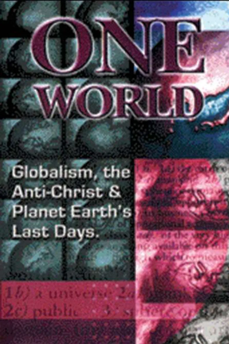 One World Globalism, the Anti-Christ, and Planet Earths Last Days poster background