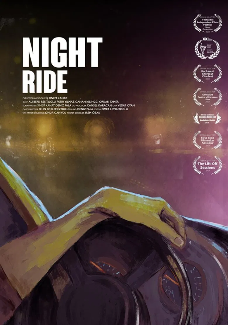 Night Ride poster background
