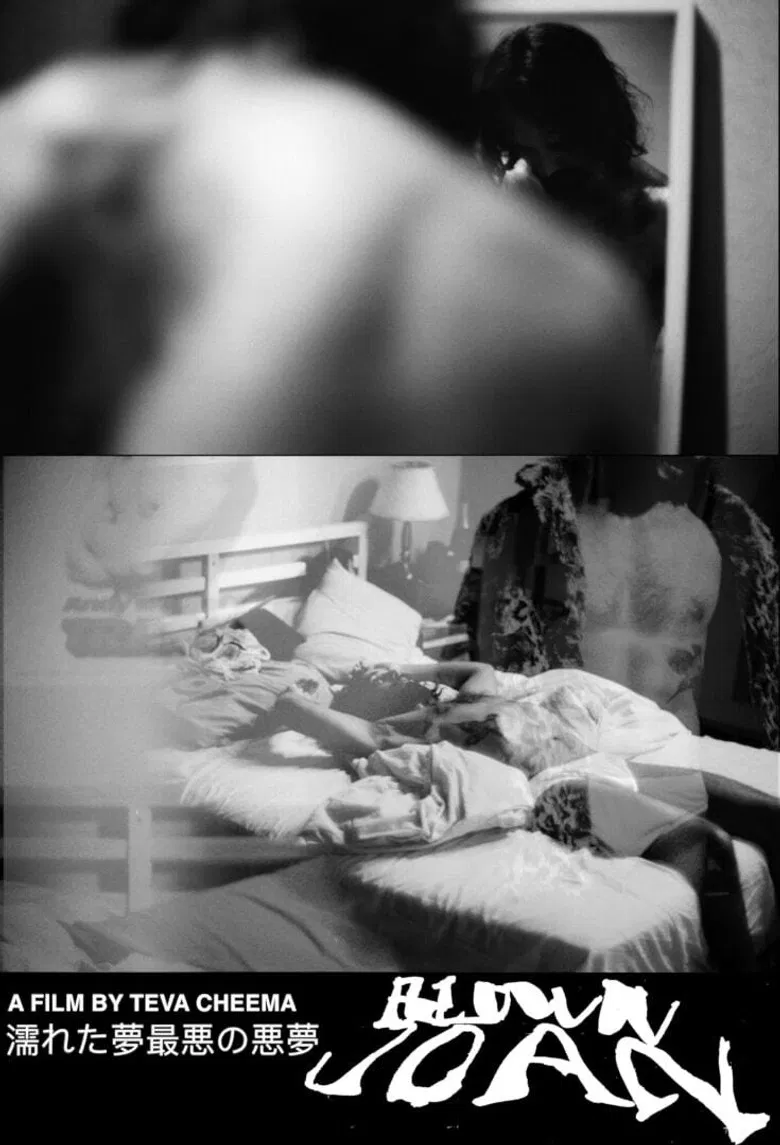 Blown Joan poster background