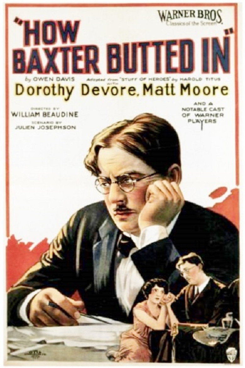 How Baxter Butted In poster background