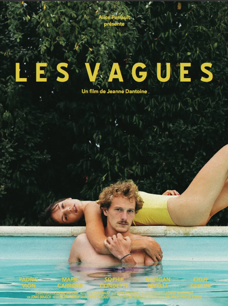 Les Vagues poster background