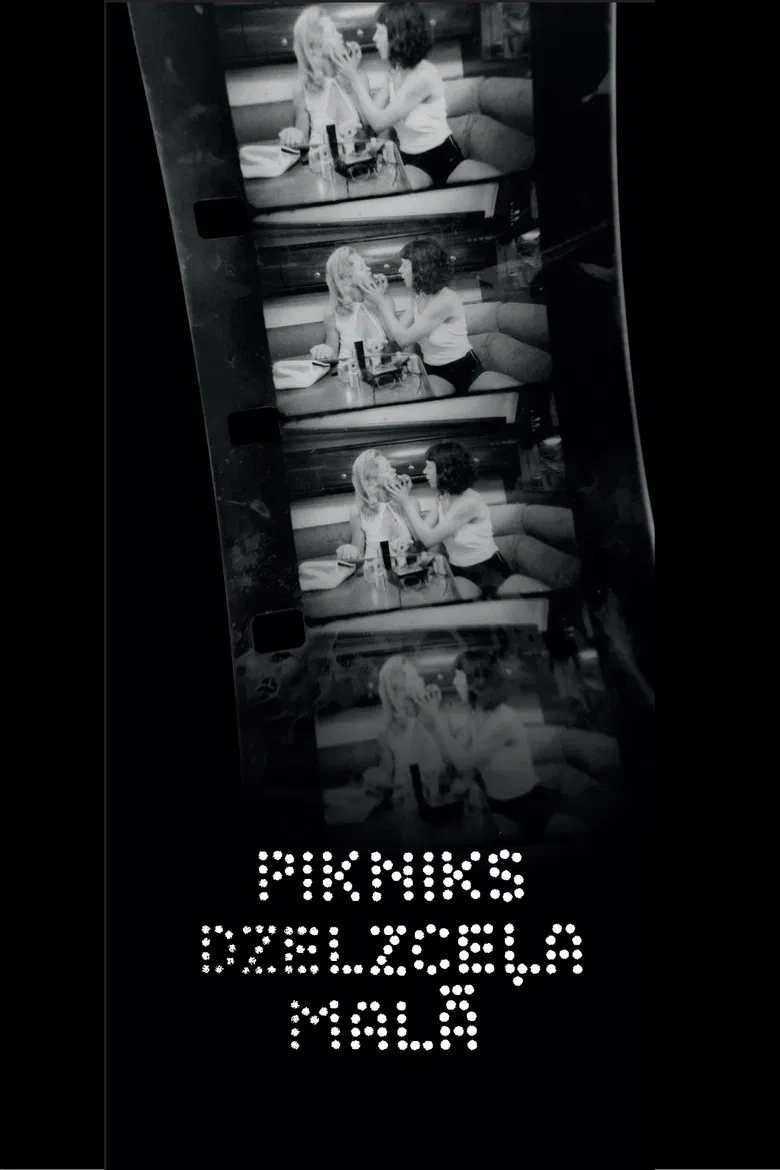 A Picnic by the Railway poster background