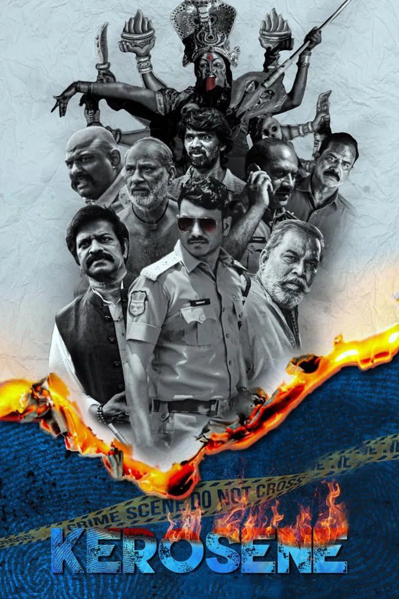 Kerosene poster background