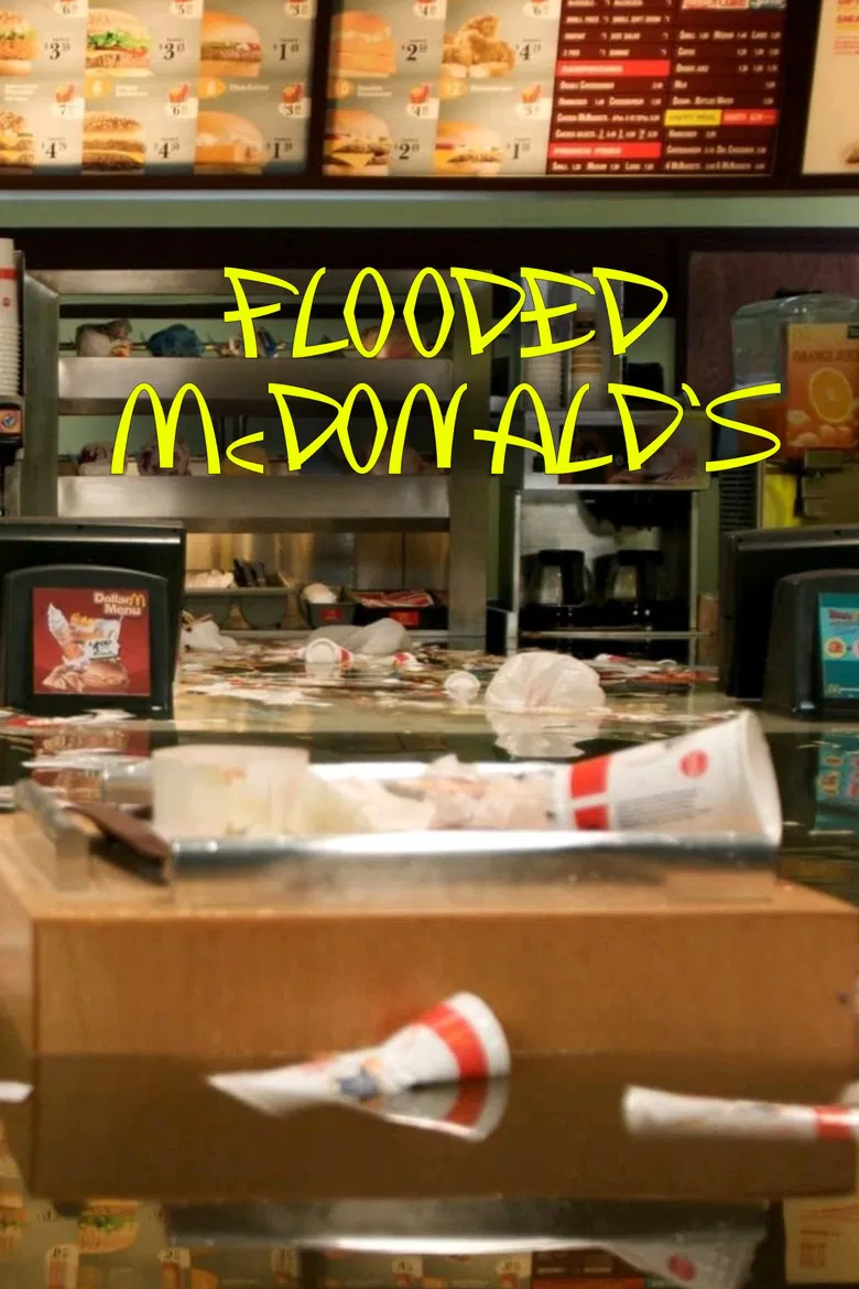 Flooded McDonald’s poster background