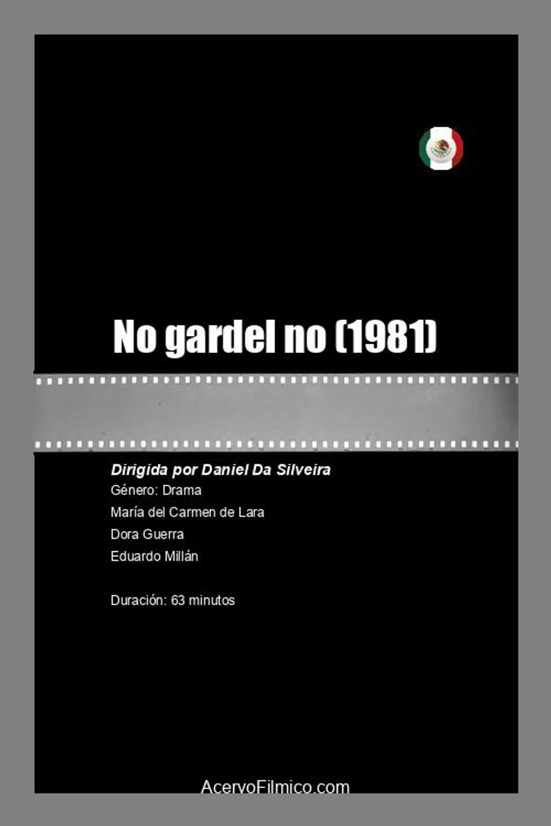 No gardel no poster background