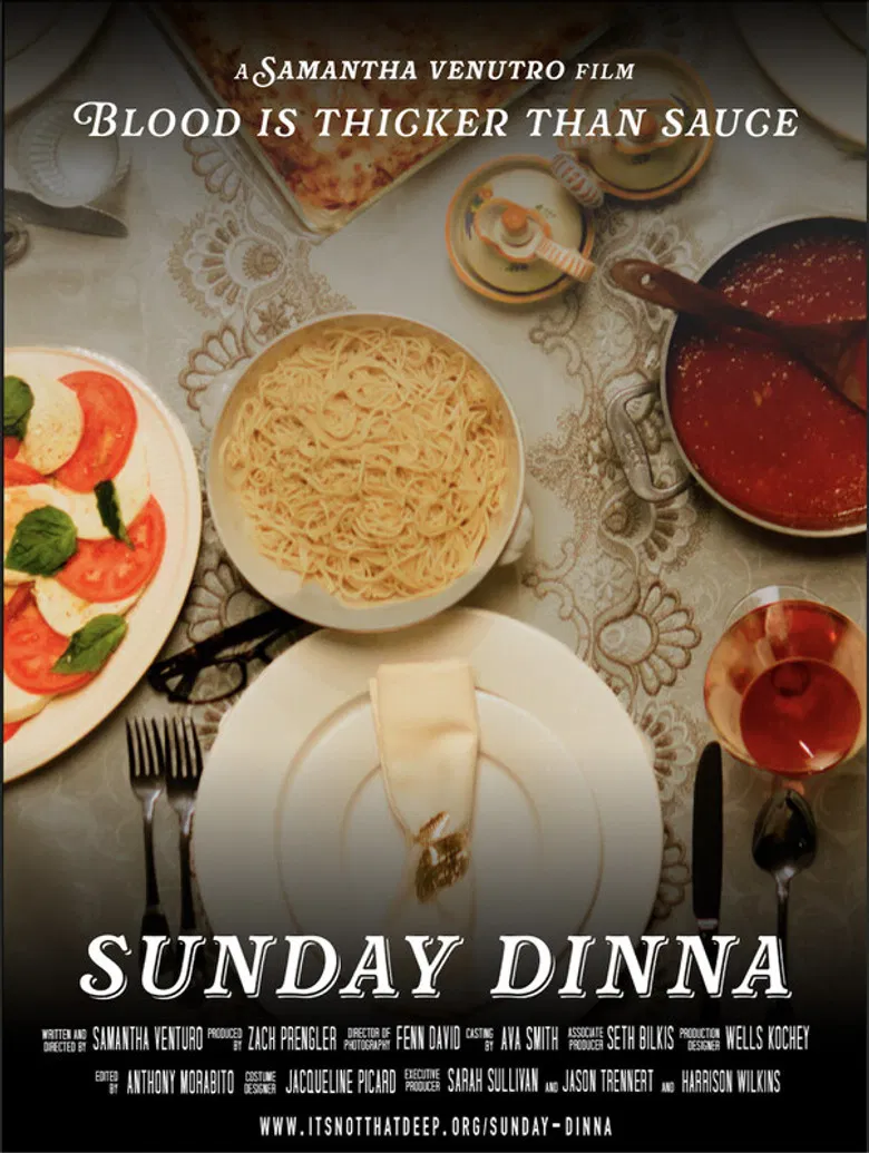 Sunday Dinna poster background