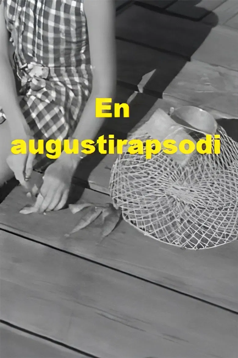 An August Rhapsody poster background