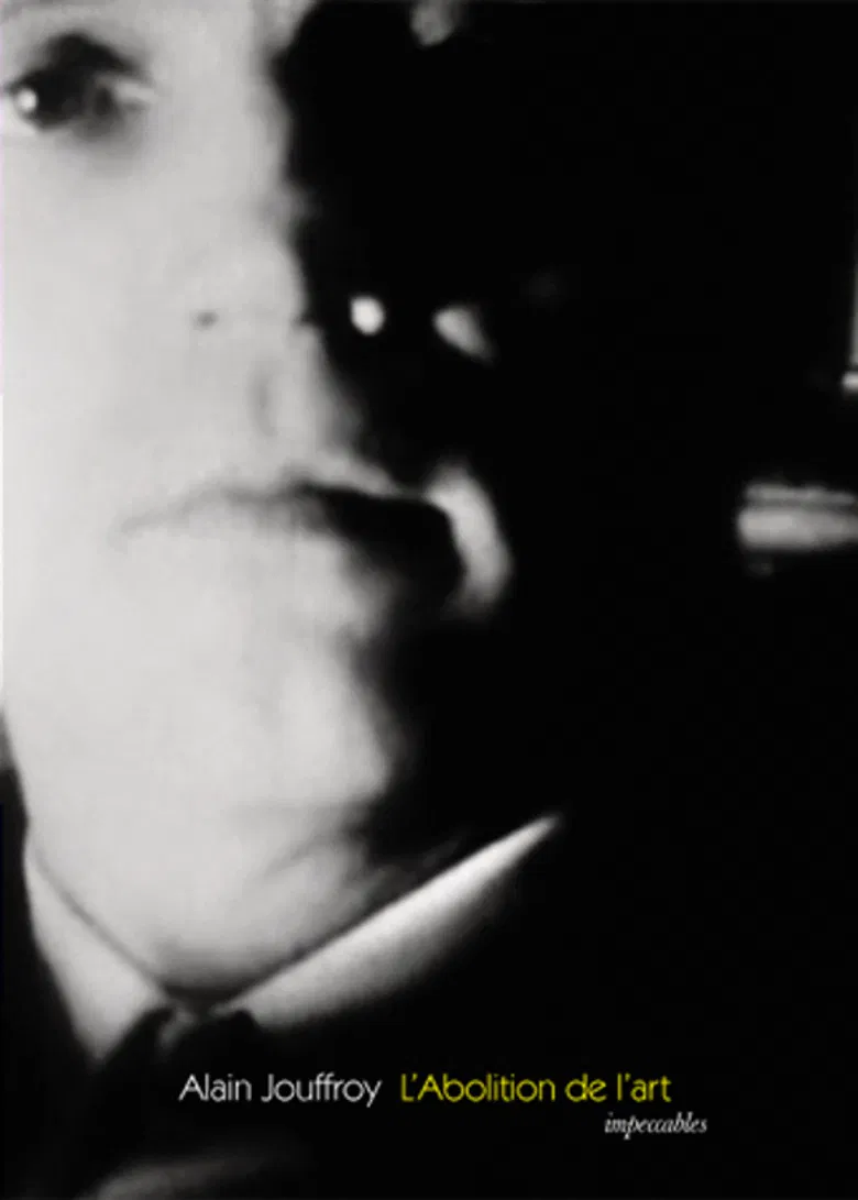 L'abolition de l'art poster background