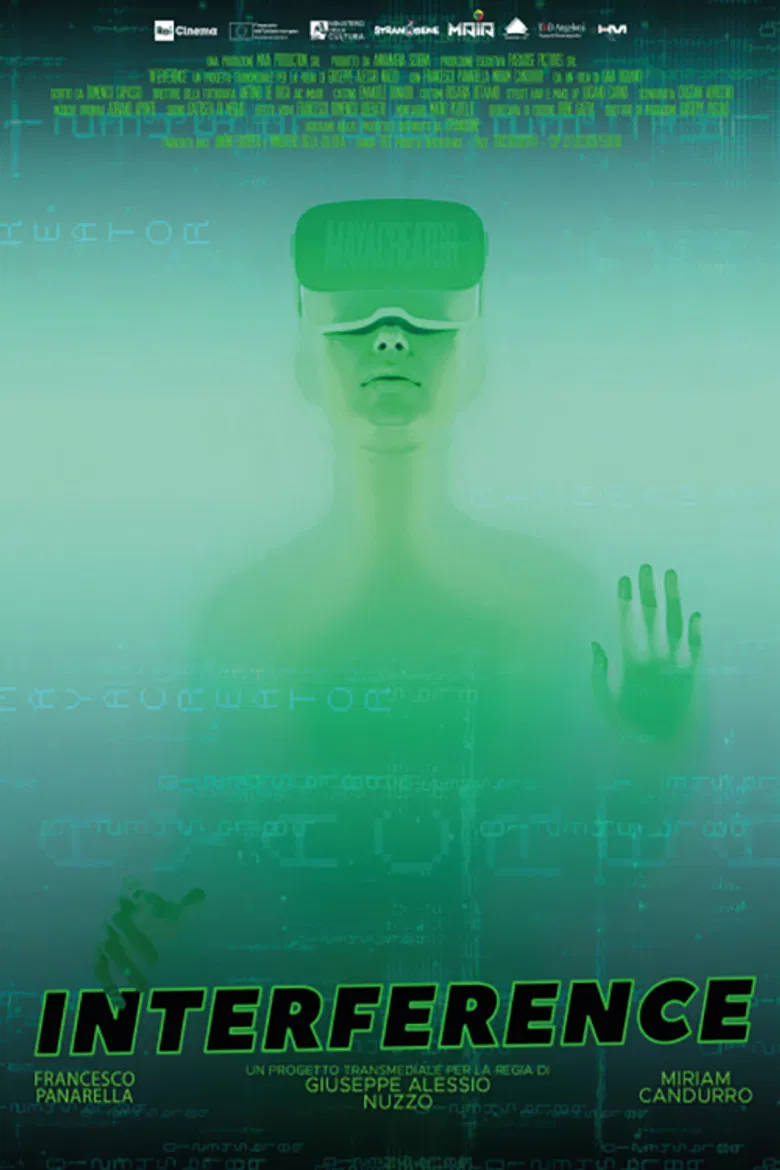 Interference poster background