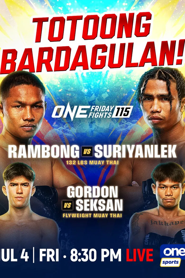 ONE Friday Fights 115: Rambong vs. Suriyanlek poster background