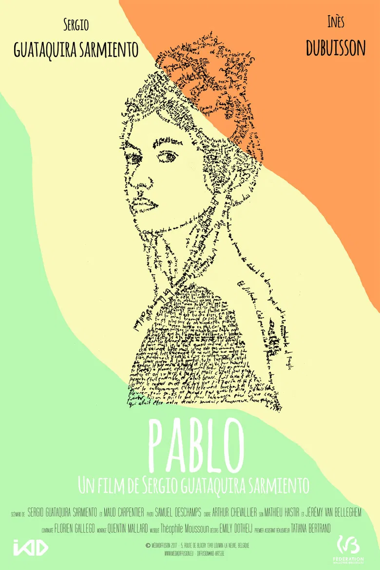 Pablo poster background