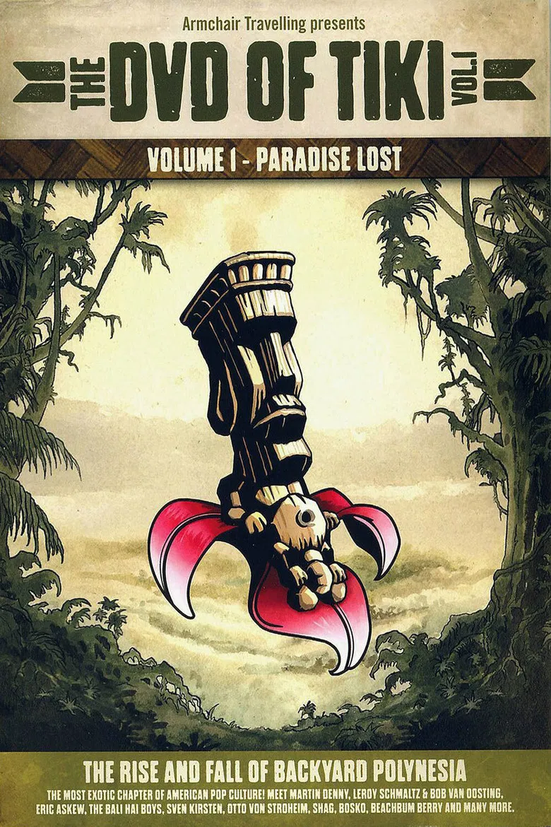 The DVD of Tiki Vol. 1 - Paradise Lost poster background