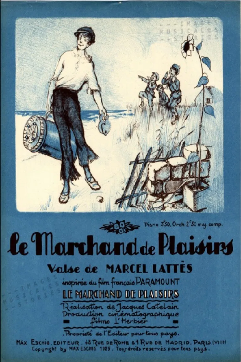 Le marchand de plaisirs poster background