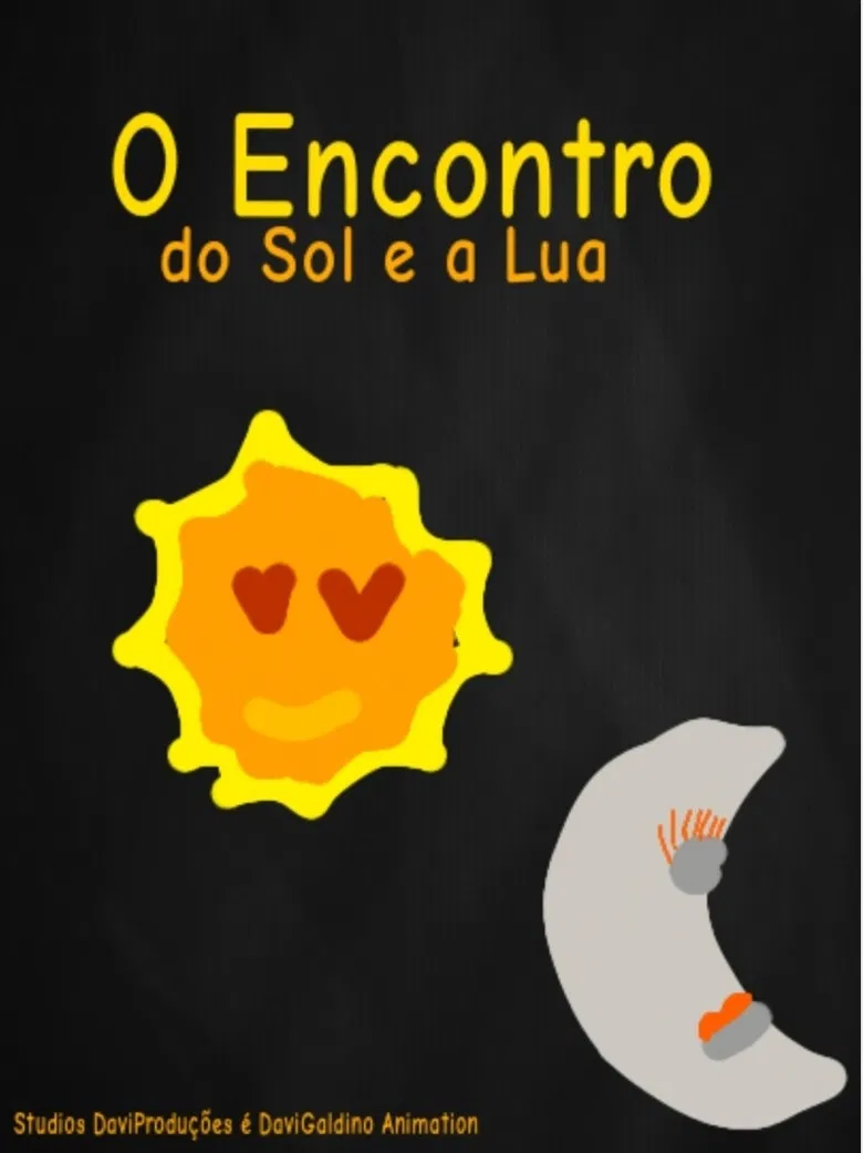 O Encontro do Sol e a Lua poster background