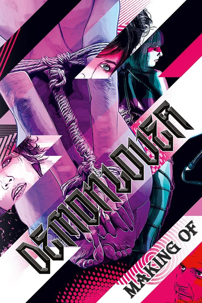 Making of 'Demonlover' poster background