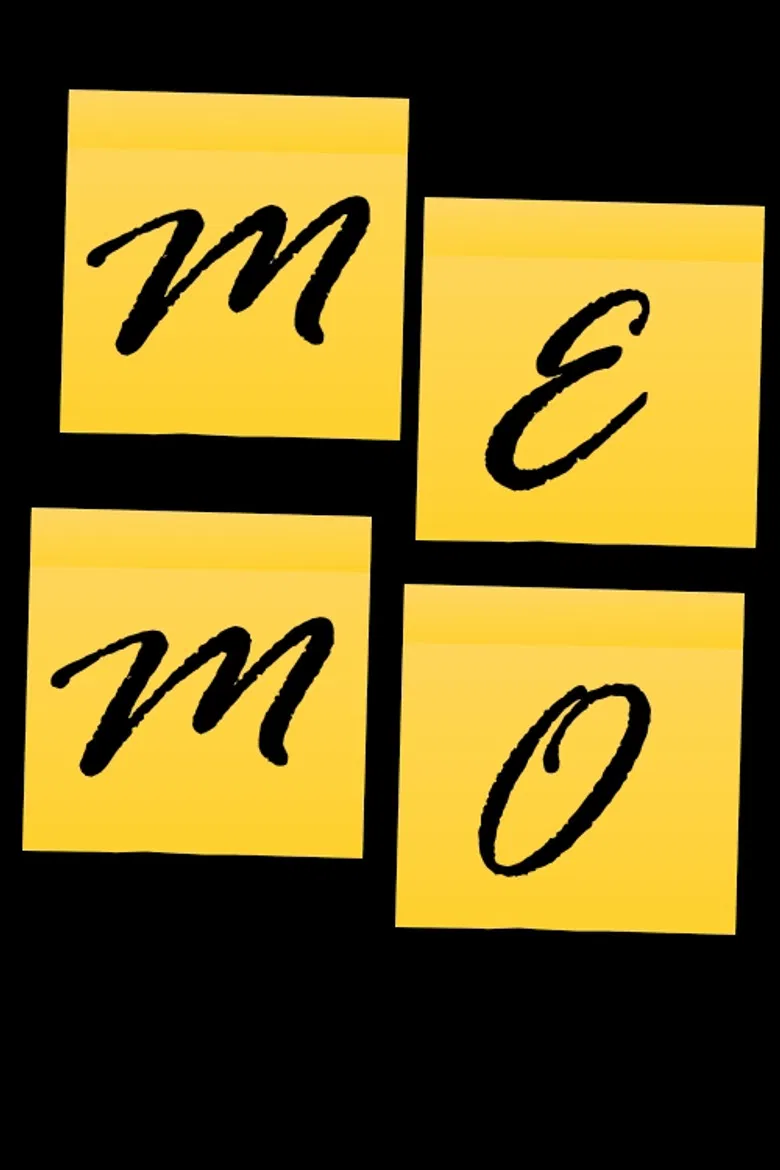 Memo poster background