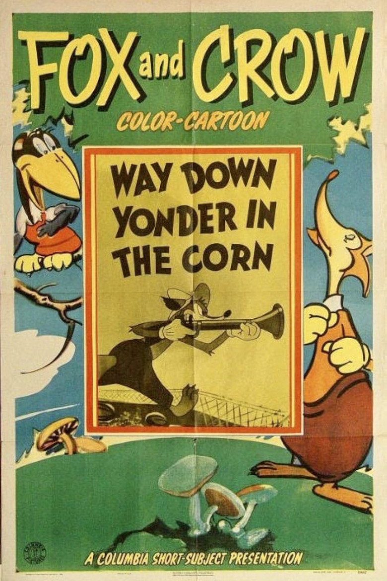 Way Down Yonder in the Corn poster background