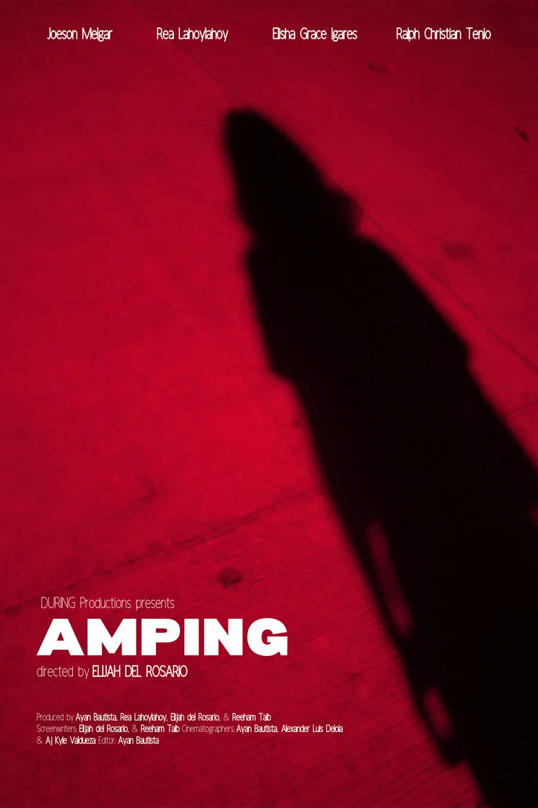 Amping poster background