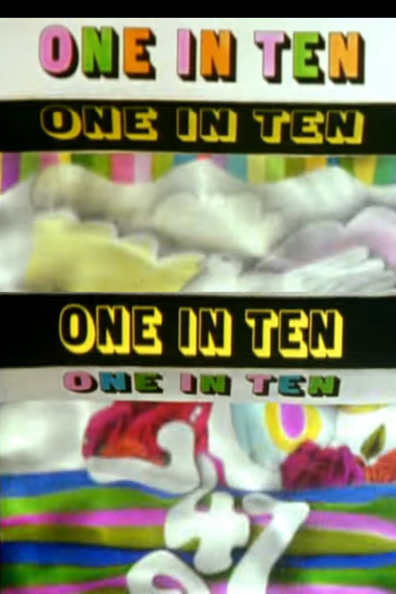 One in Ten poster background