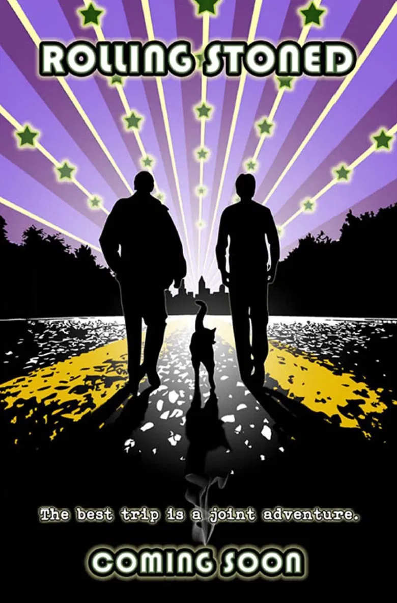 Rolling Stoned poster background