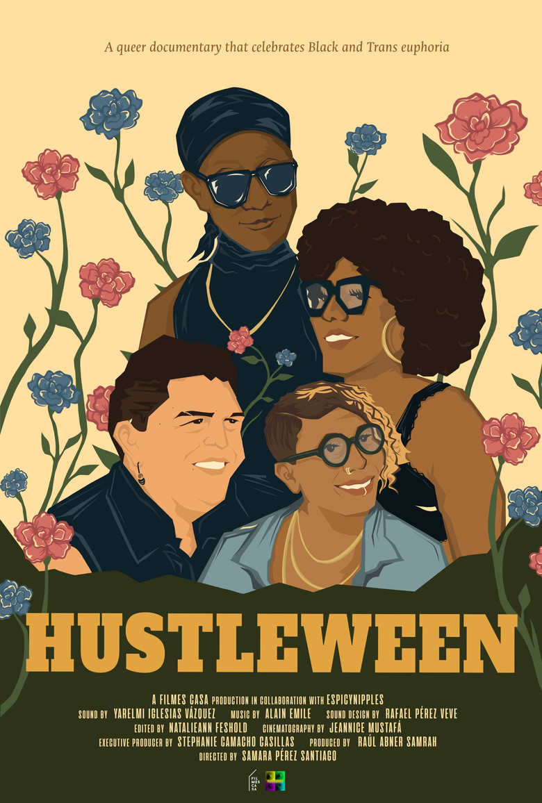 Hustleween poster background
