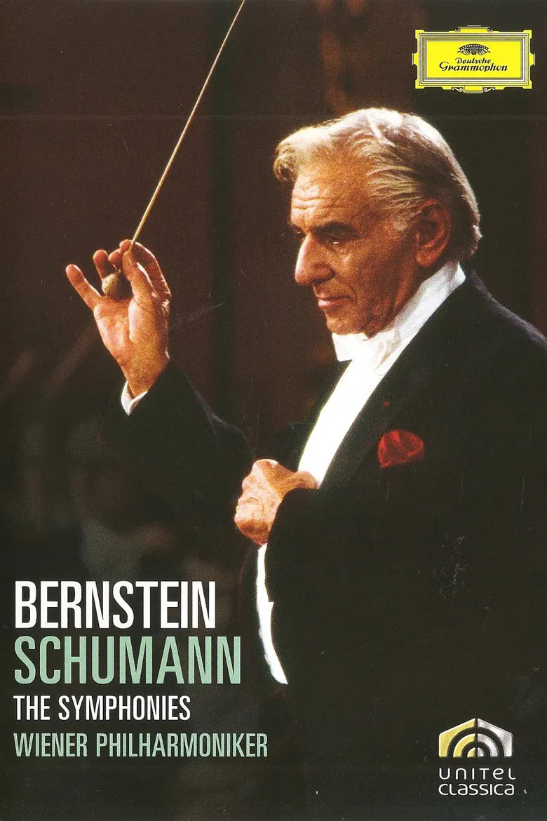 Schumann: The Symphonies - Leonard Bernstein poster background