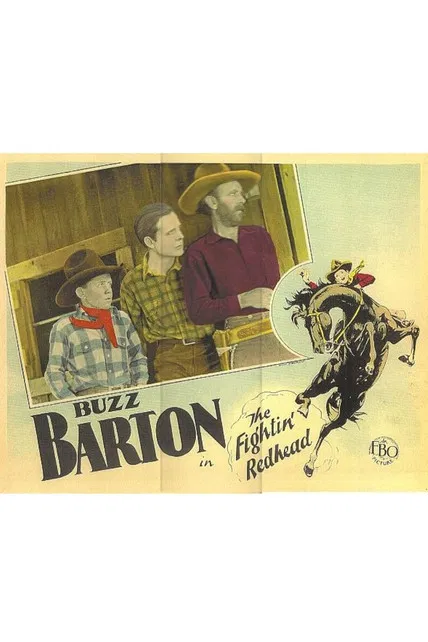 The Fightin' Redhead poster background