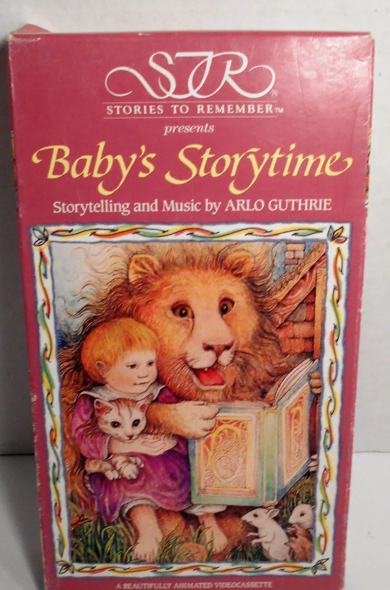 Baby's Storytime poster background