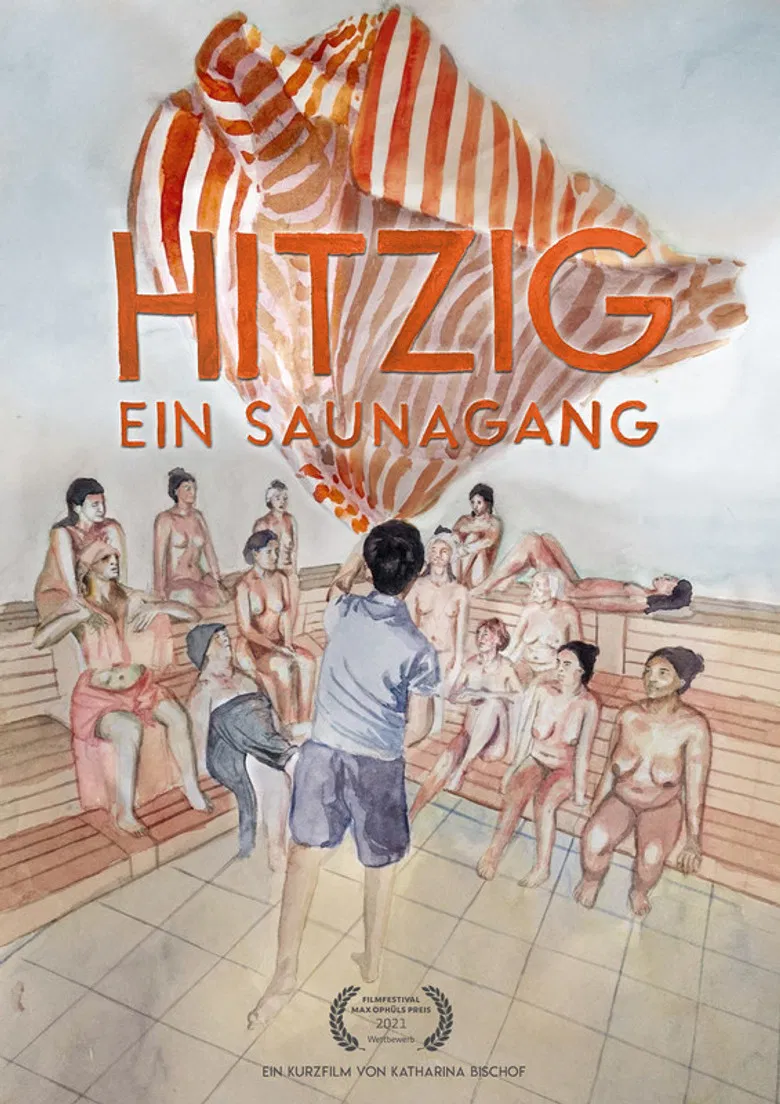 Hitzig - Ein Saunagang poster background