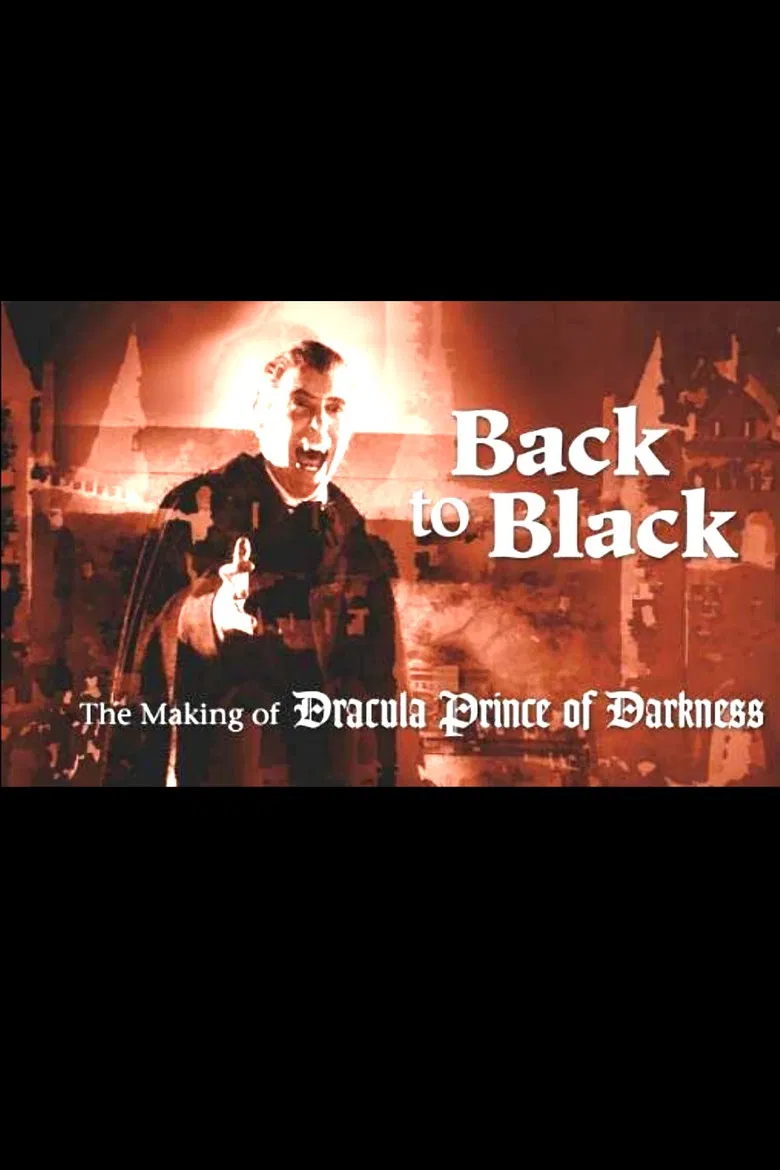 Back to Black: The Making of Dracula Prince of Darkness poster background