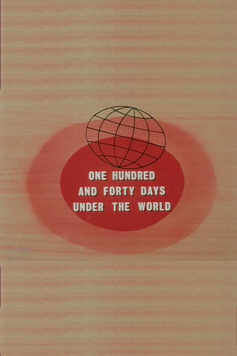 140 Days Under the World poster background