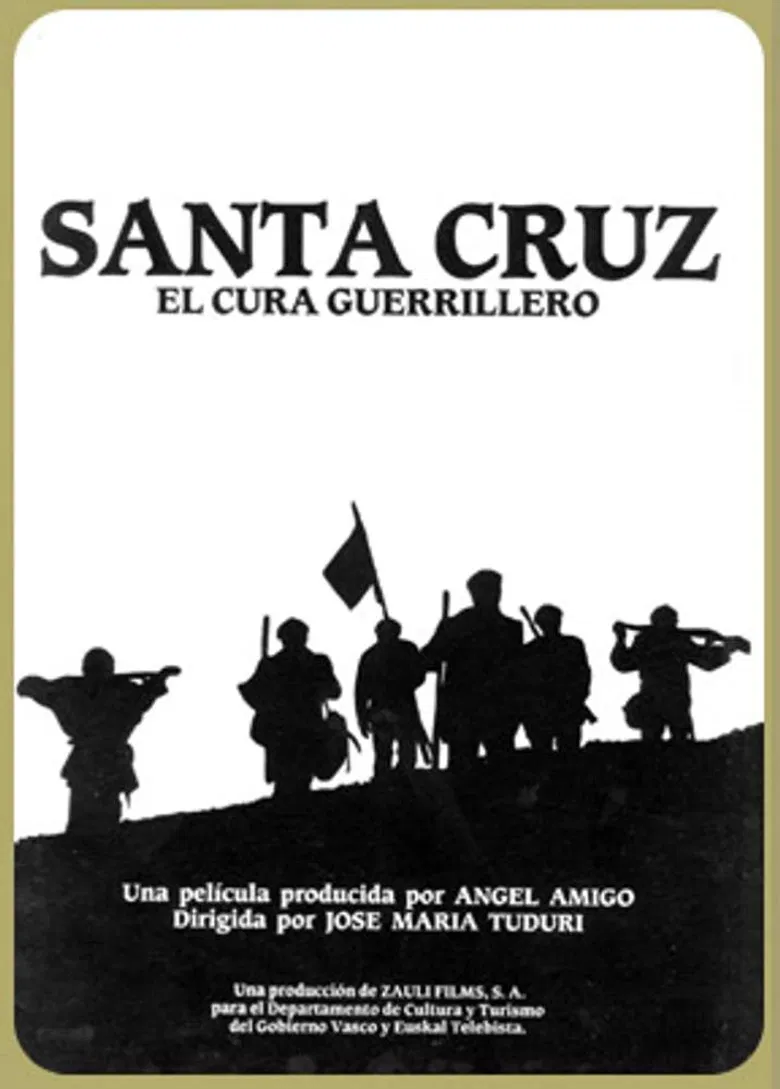 Santa Cruz, the guerrilla priest poster background