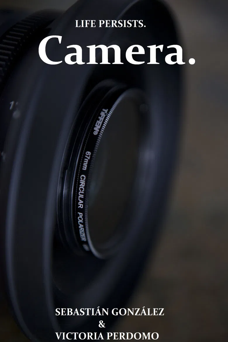 Camera poster background