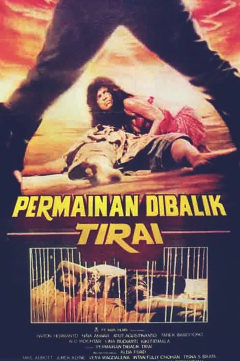 The Game Behind the Curtain poster background