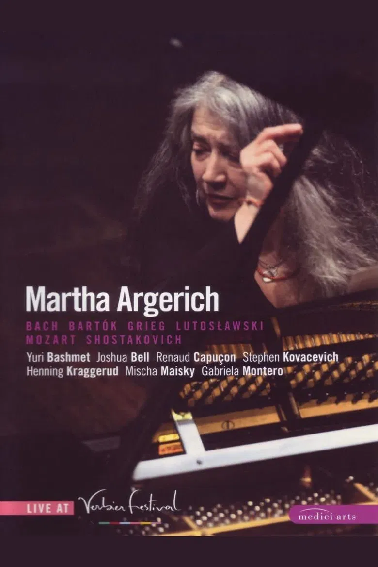 Martha Argerich – Verbier 2007-2008 poster background